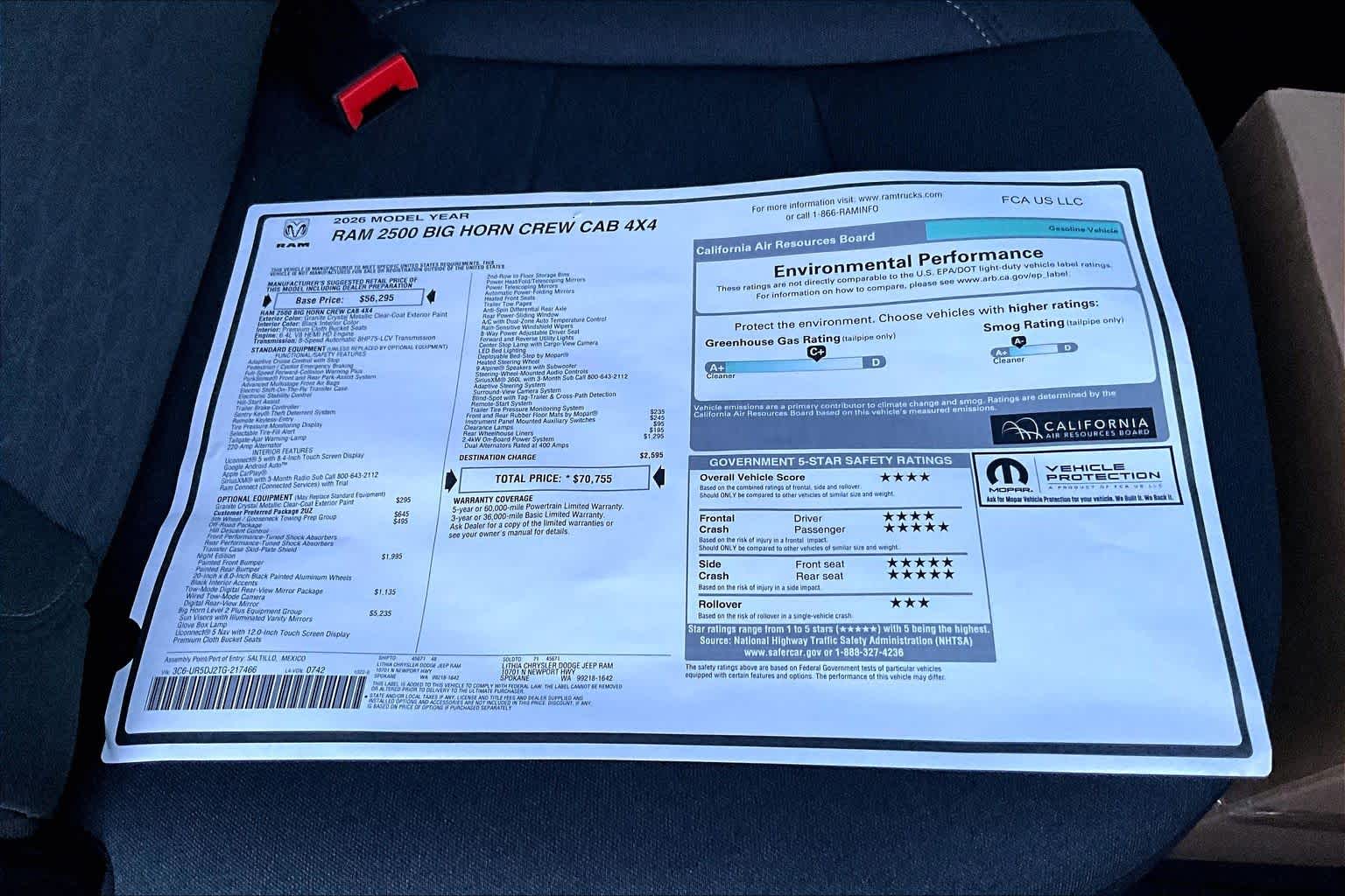 Thumbnail: 2026 RAM 2500 - 23