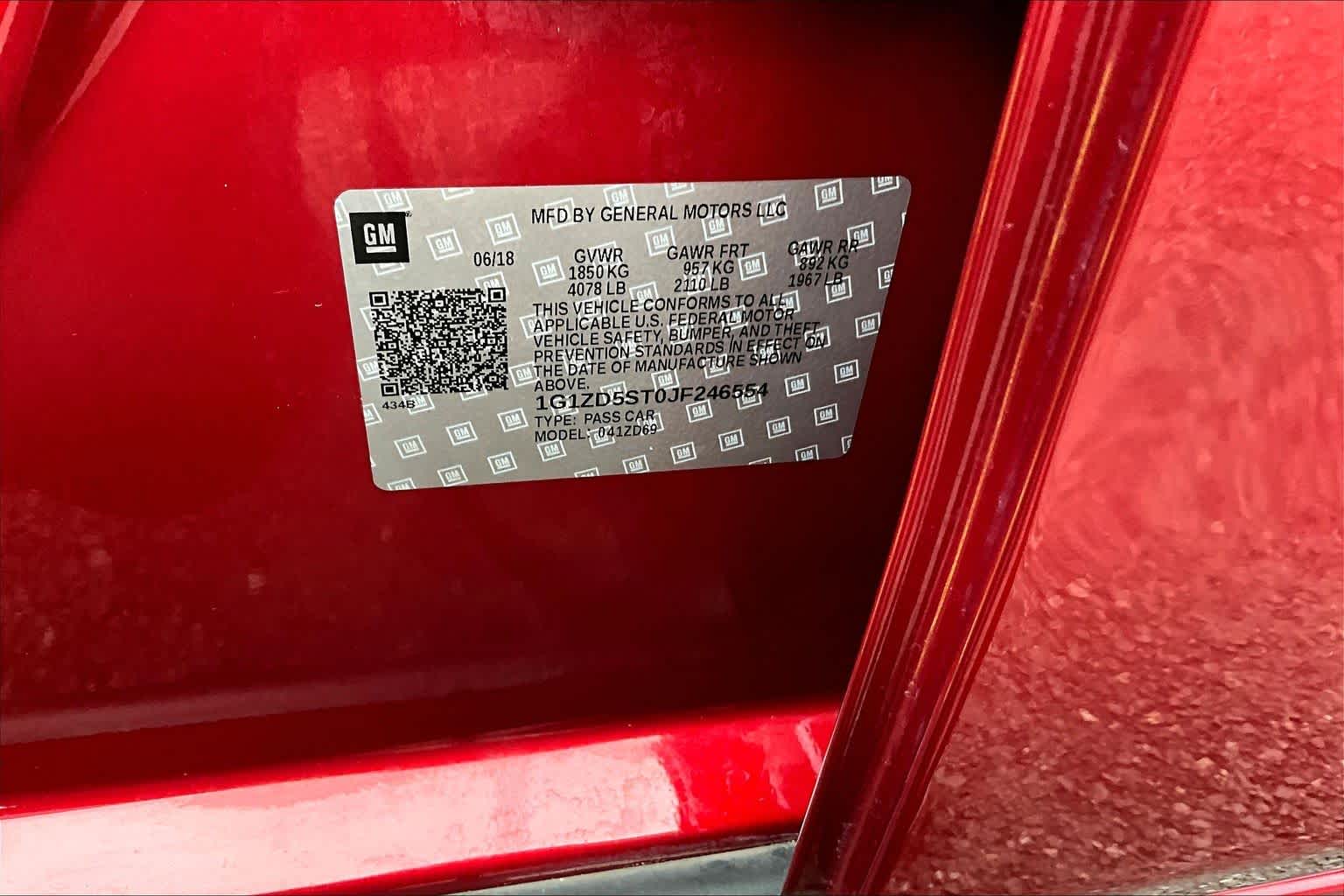 Thumbnail: 2018 Chevrolet Malibu - 21