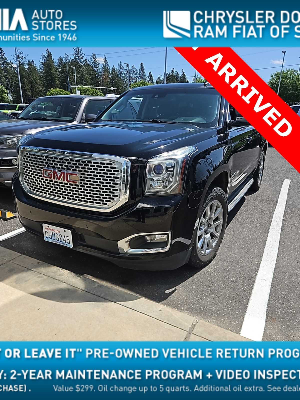 2015 GMC Yukon XL SLE Hero Image