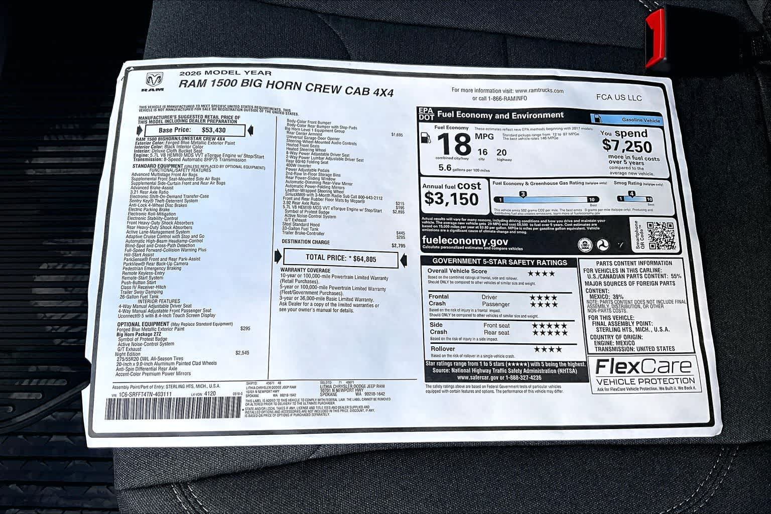 Thumbnail: 2026 RAM 1500 - 23