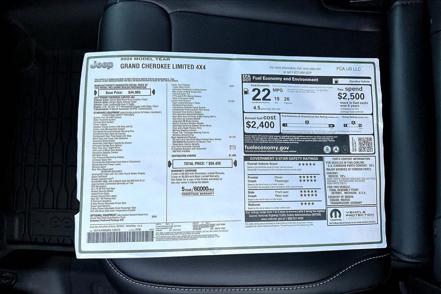 Thumbnail: 2025 Jeep Grand Cherokee - 23