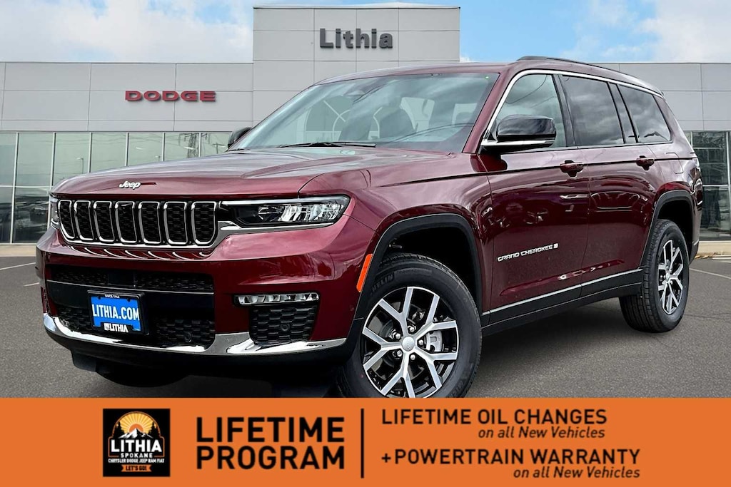 New 2025 Jeep Grand Cherokee L LIMITED 4X4 Sport Utility