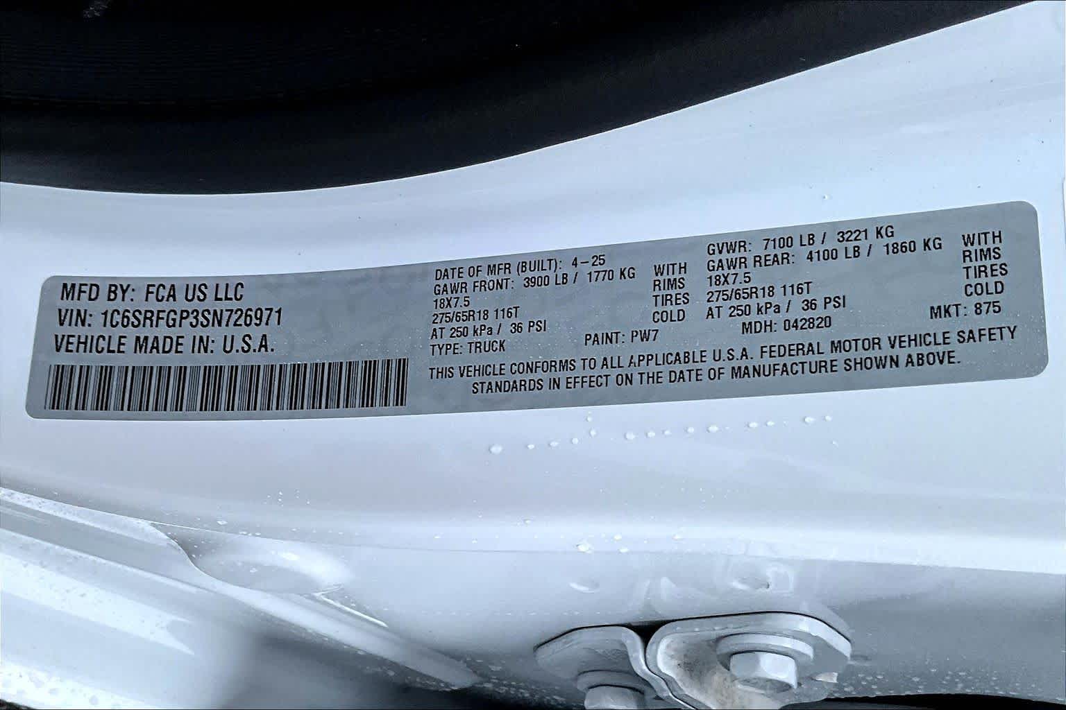 Thumbnail: 2025 RAM 1500 - 21