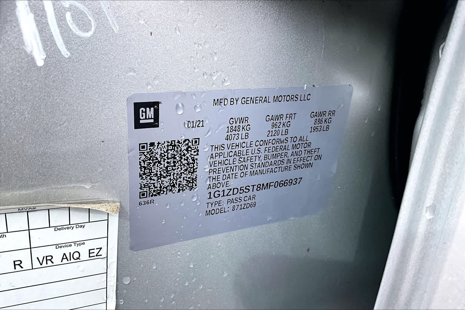 Thumbnail: 2021 Chevrolet Malibu - 21