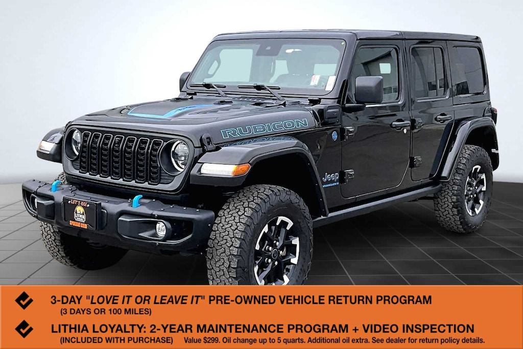 Used 2024 Jeep Wrangler 4xe Rubicon X SUV