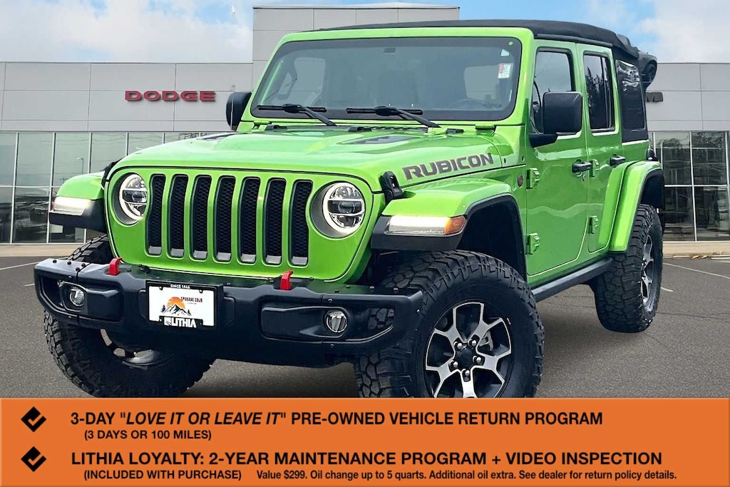 Used 2018 Jeep Wrangler Unlimited Rubicon SUV