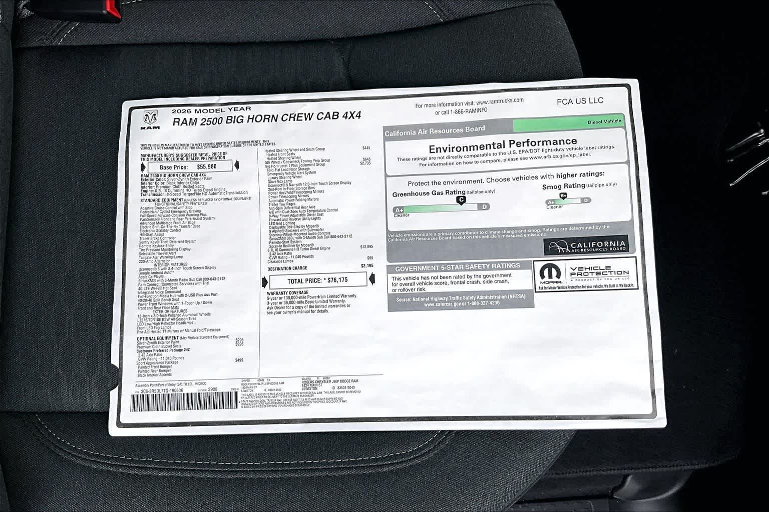 Thumbnail: 2026 RAM 2500 - 23