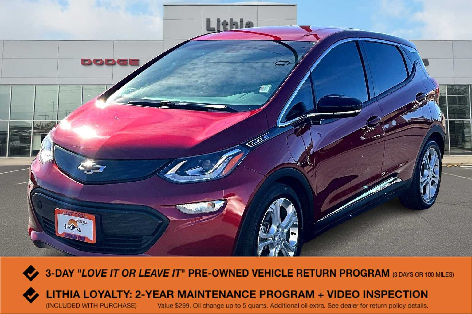 2019 Chevrolet Bolt EV LT -
                  Spokane, WA