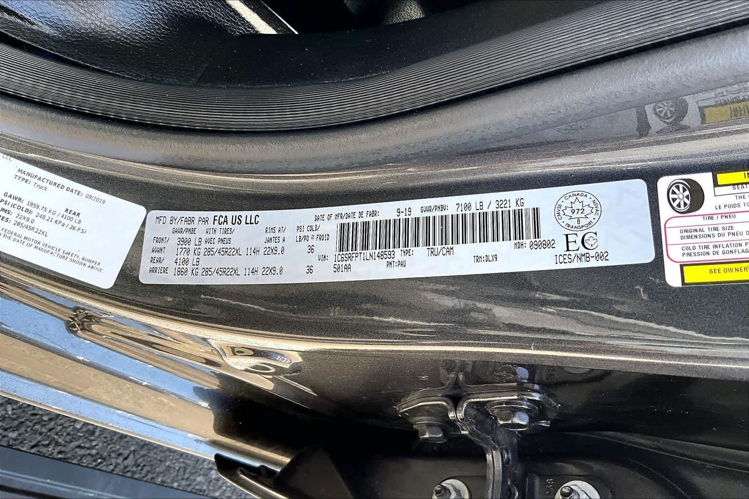 Thumbnail: 2020 RAM 1500 - 20