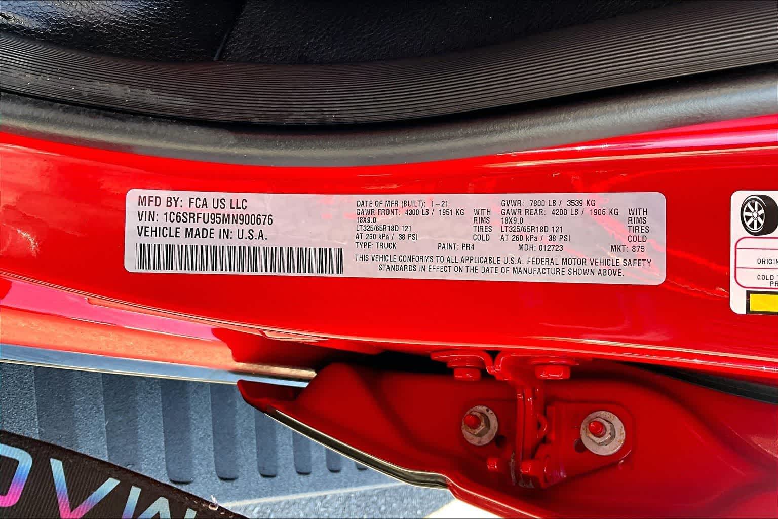 Thumbnail: 2021 RAM 1500 - 21