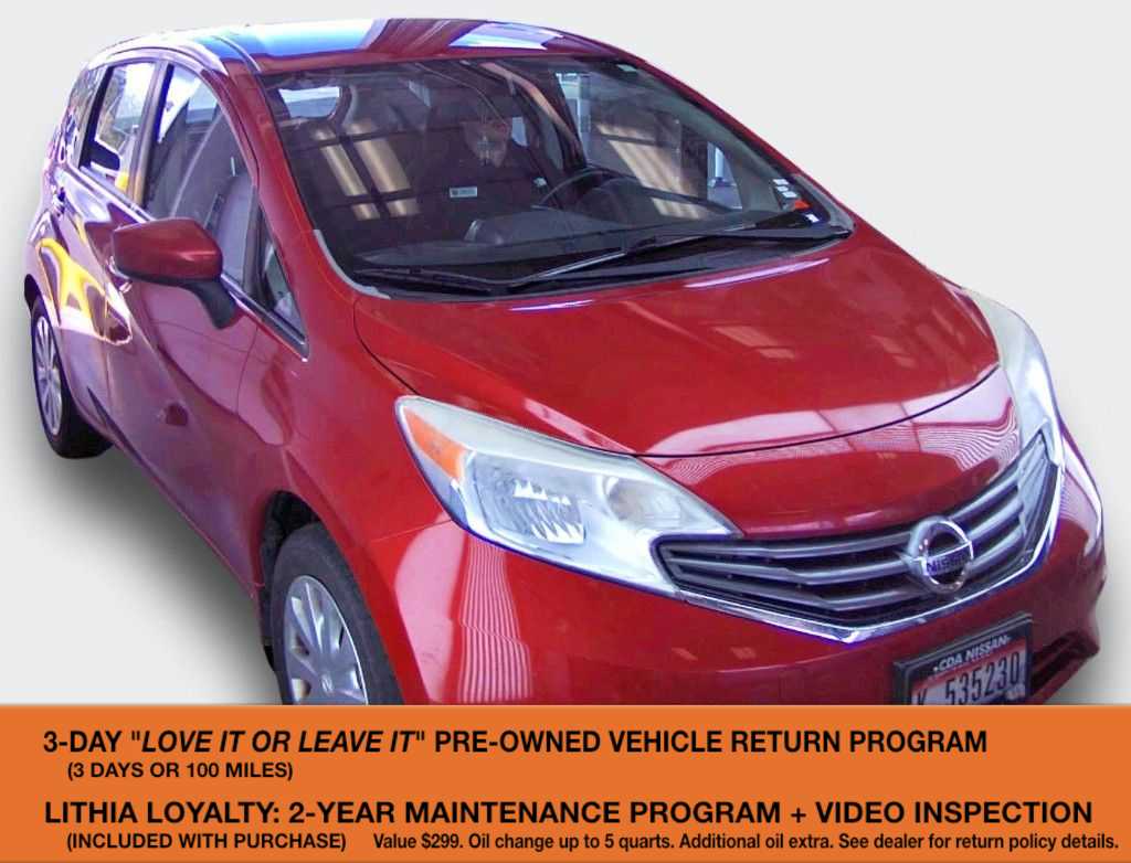 2015 Nissan Versa Note SV -
                  Spokane, WA