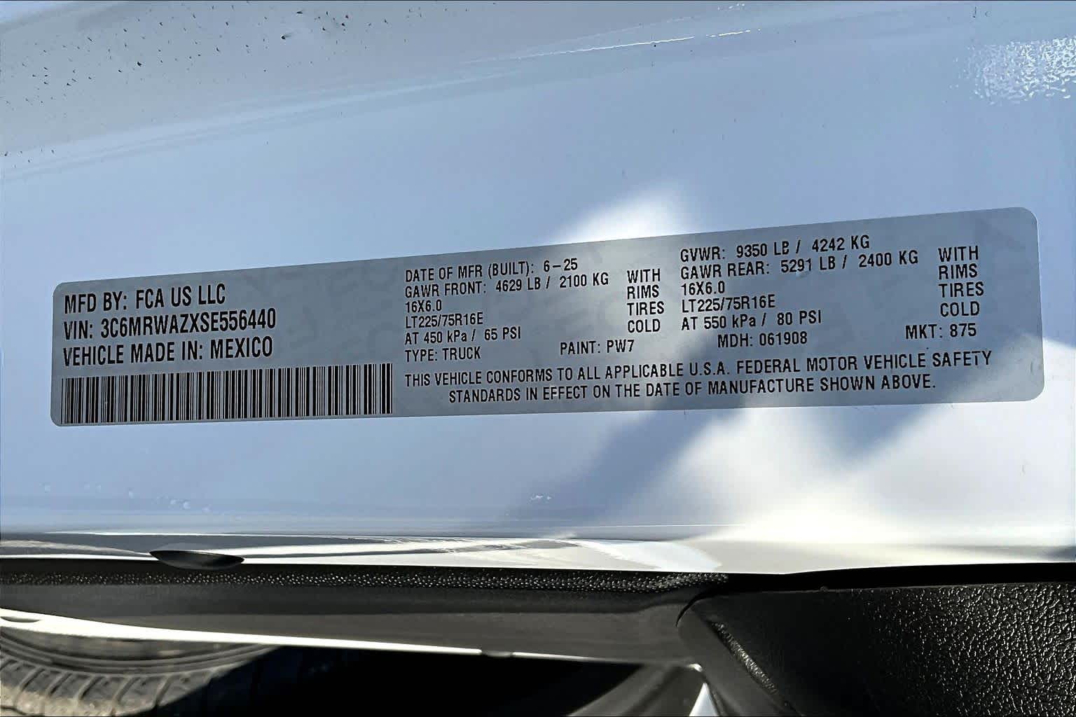 Thumbnail: 2025 RAM ProMaster - 20