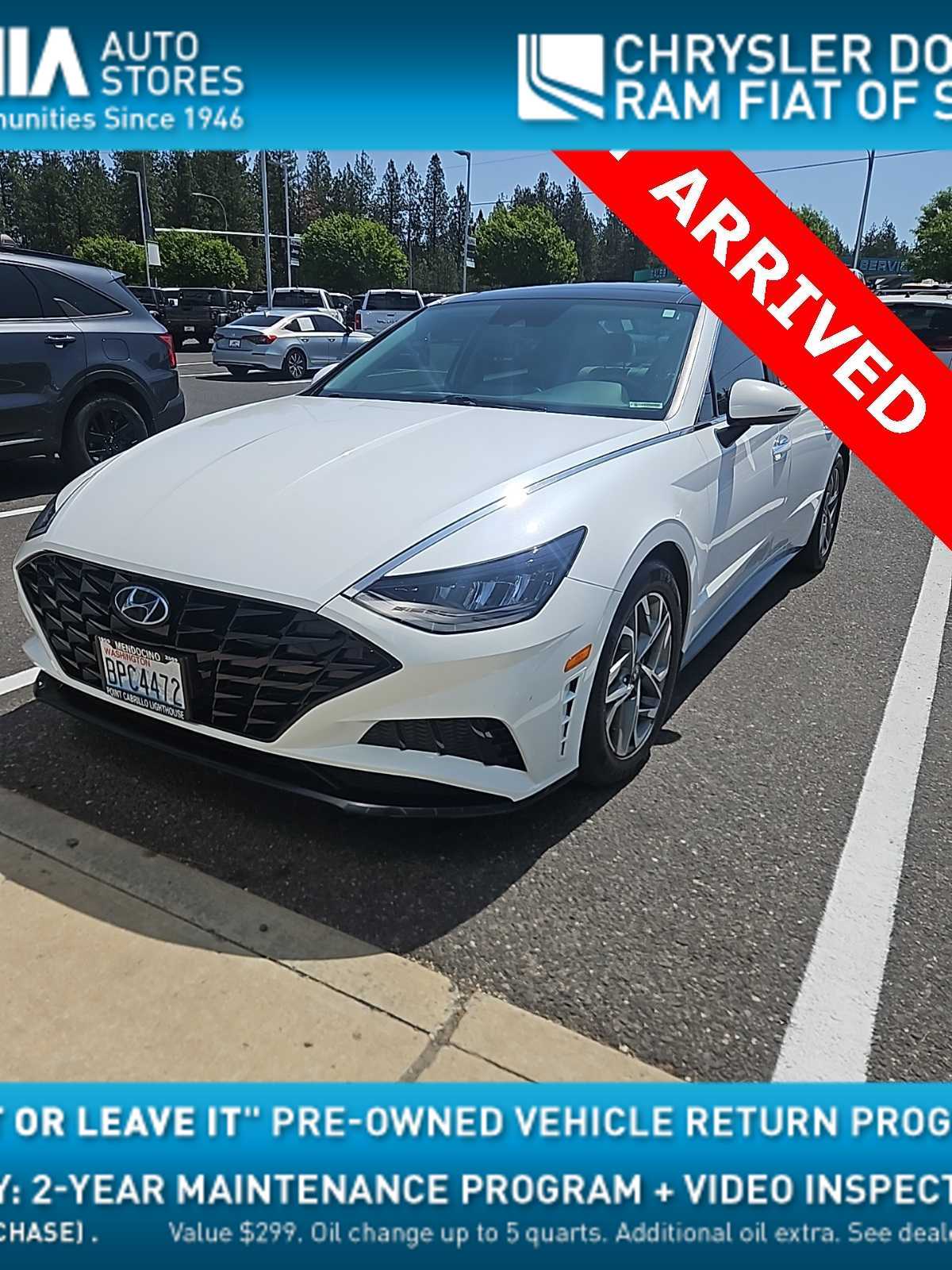 2020 Hyundai Sonata SEL Hero Image