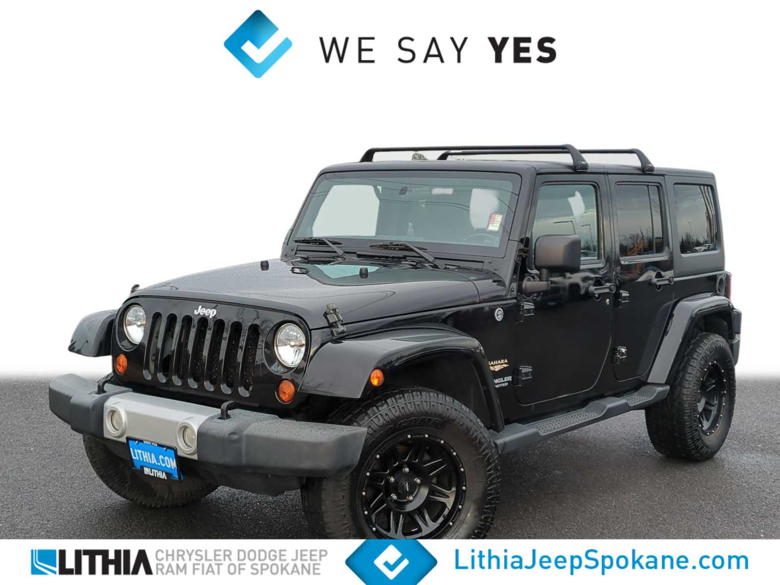 2012 Jeep Wrangler Unlimited Sahara -
                Spokane, WA