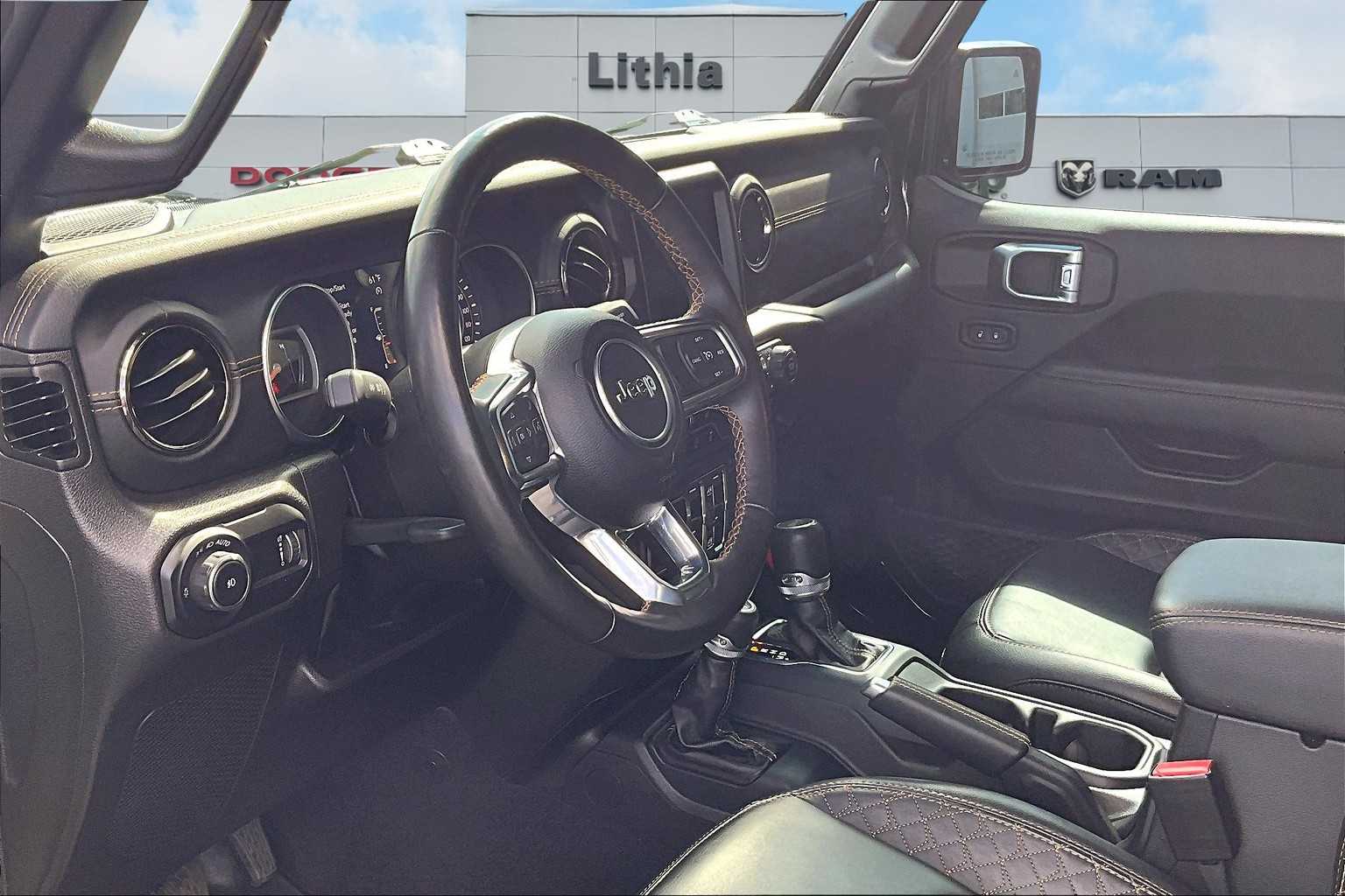 Used 2023 Jeep Wrangler 4-Door Sahara High Altitude with VIN 1C4HJXEG2PW637848 for sale in Spokane, WA