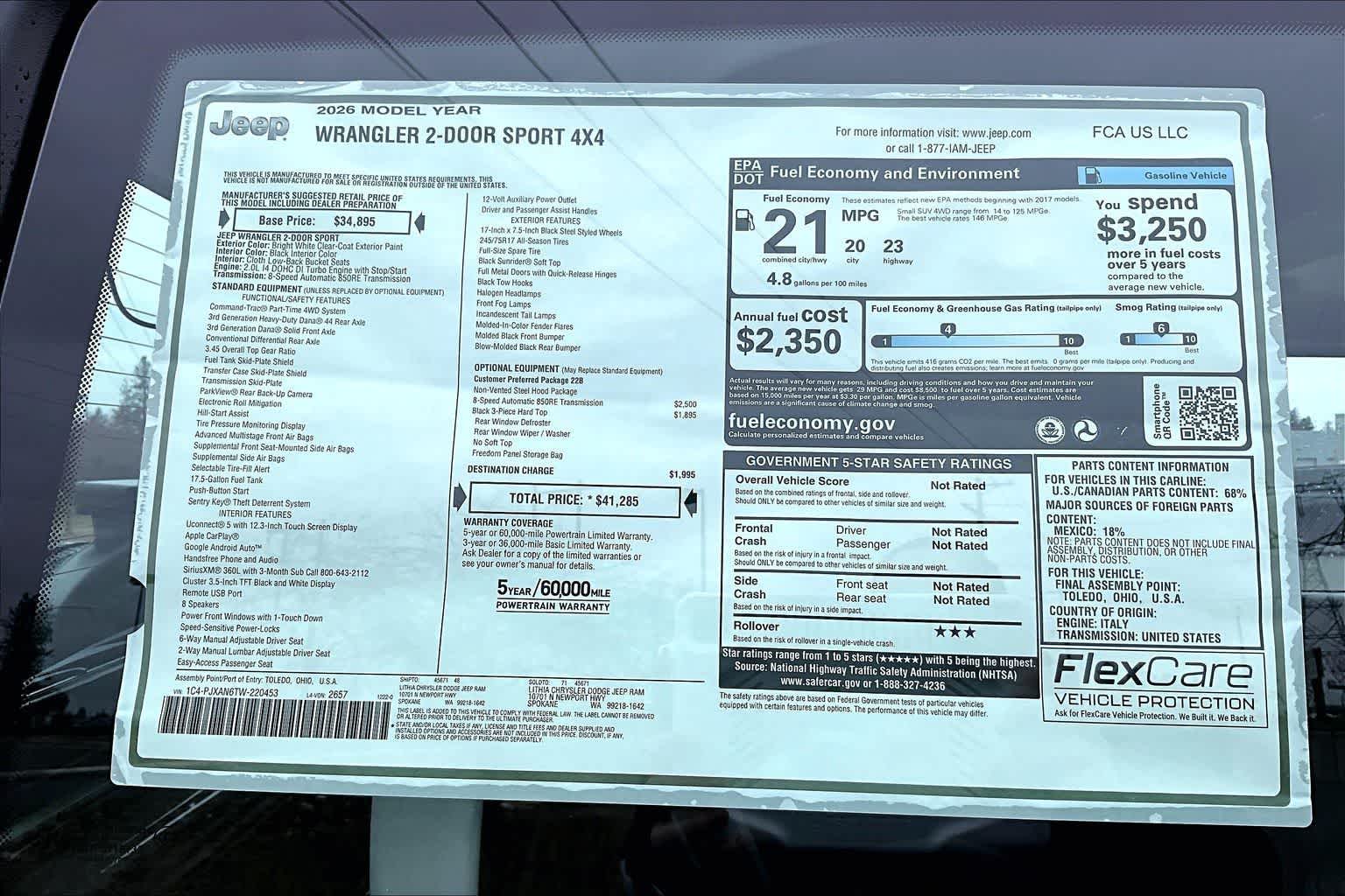 Thumbnail: 2026 Jeep Wrangler - 23