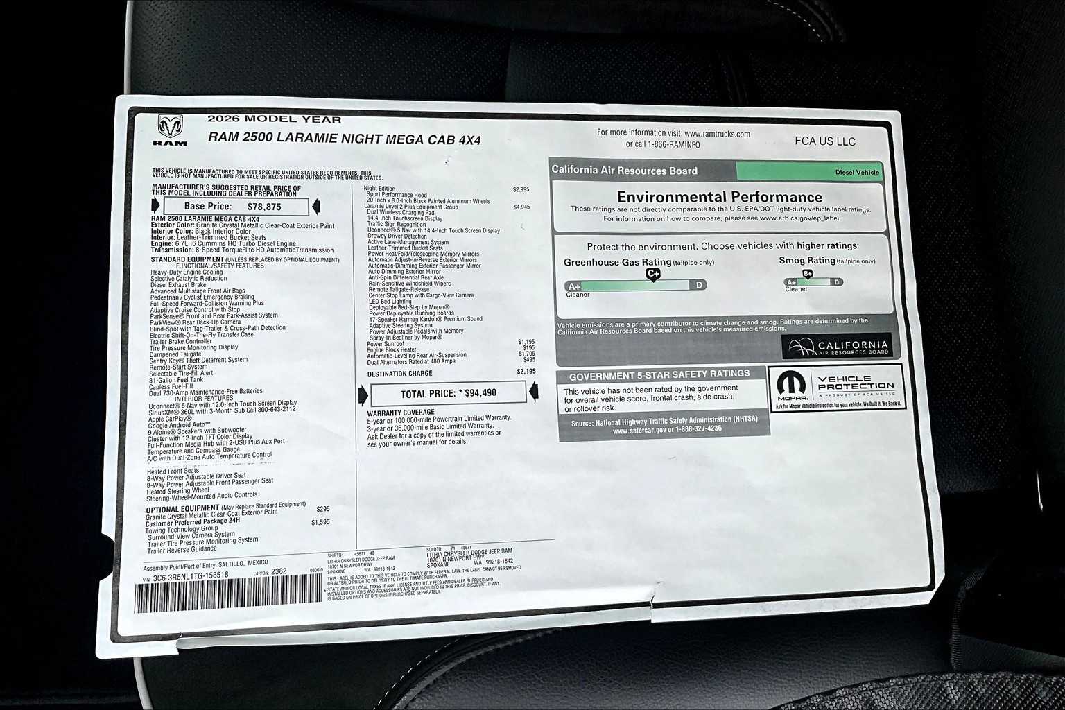 Thumbnail: 2026 RAM 2500 - 23