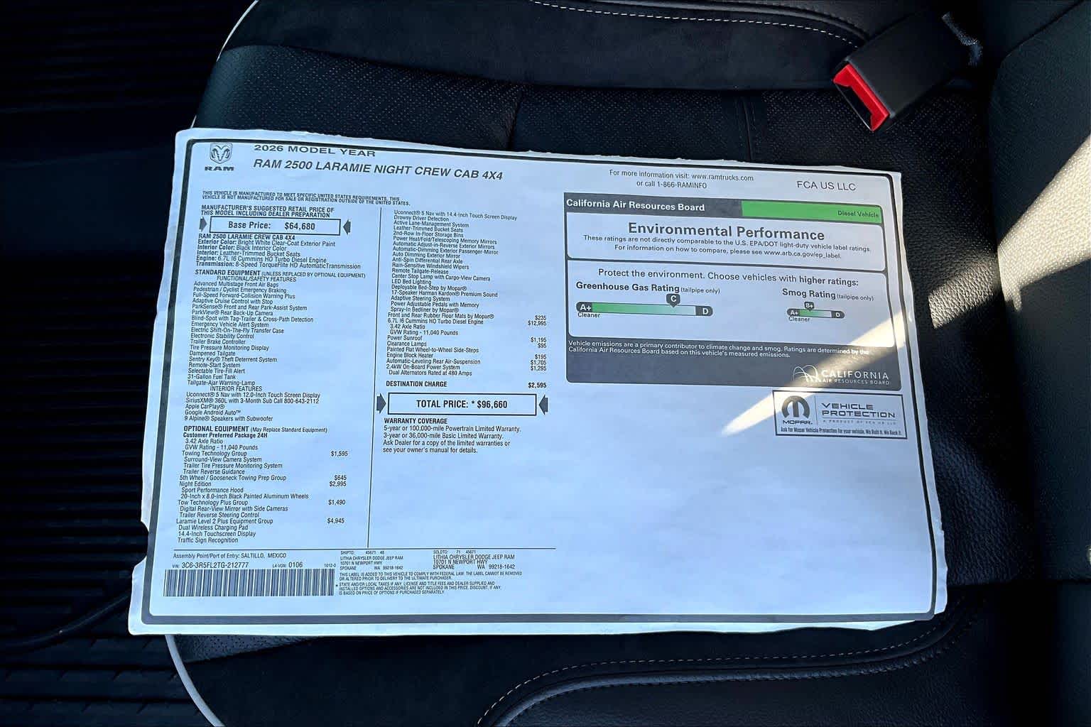 Thumbnail: 2026 RAM 2500 - 23