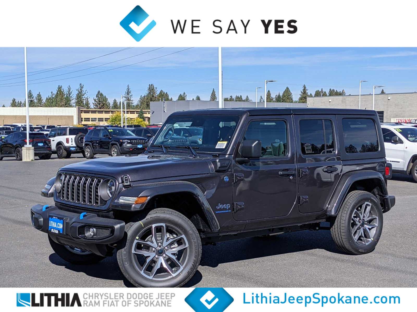2024 Jeep Wrangler 4xe For Sale in Spokane WA Lithia Chrysler Dodge