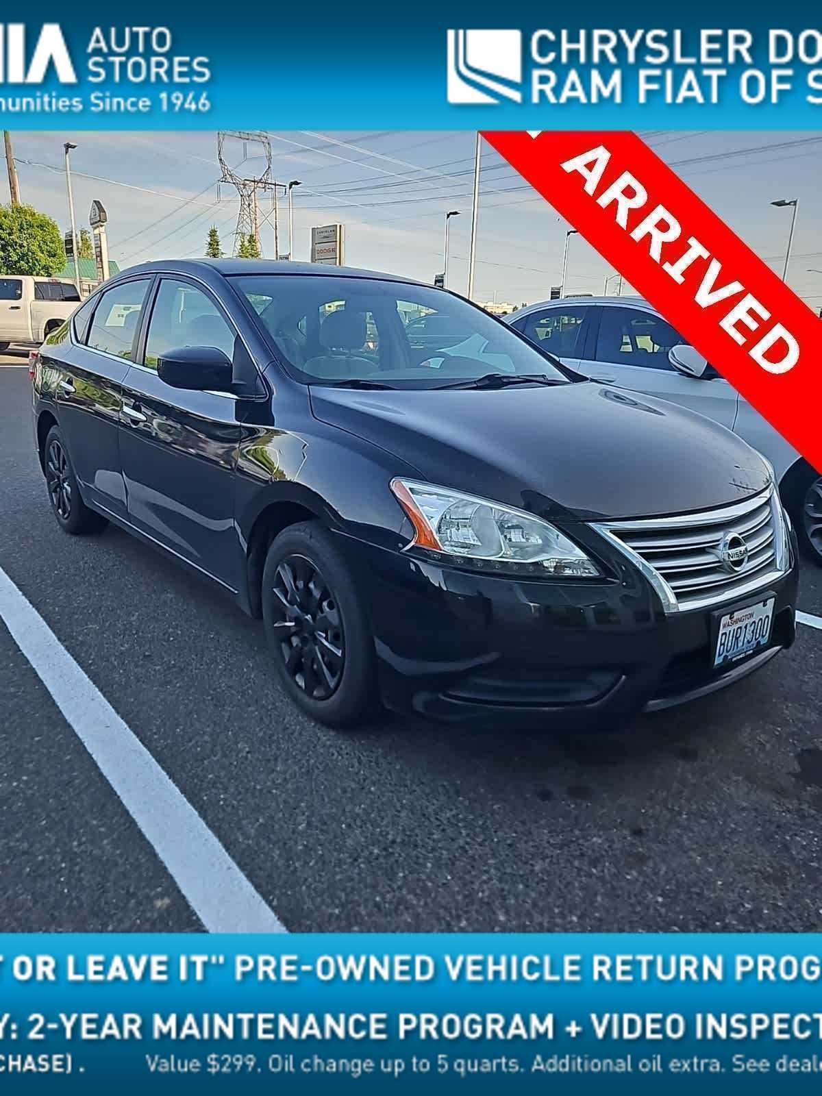 2013 Nissan Sentra S Hero Image