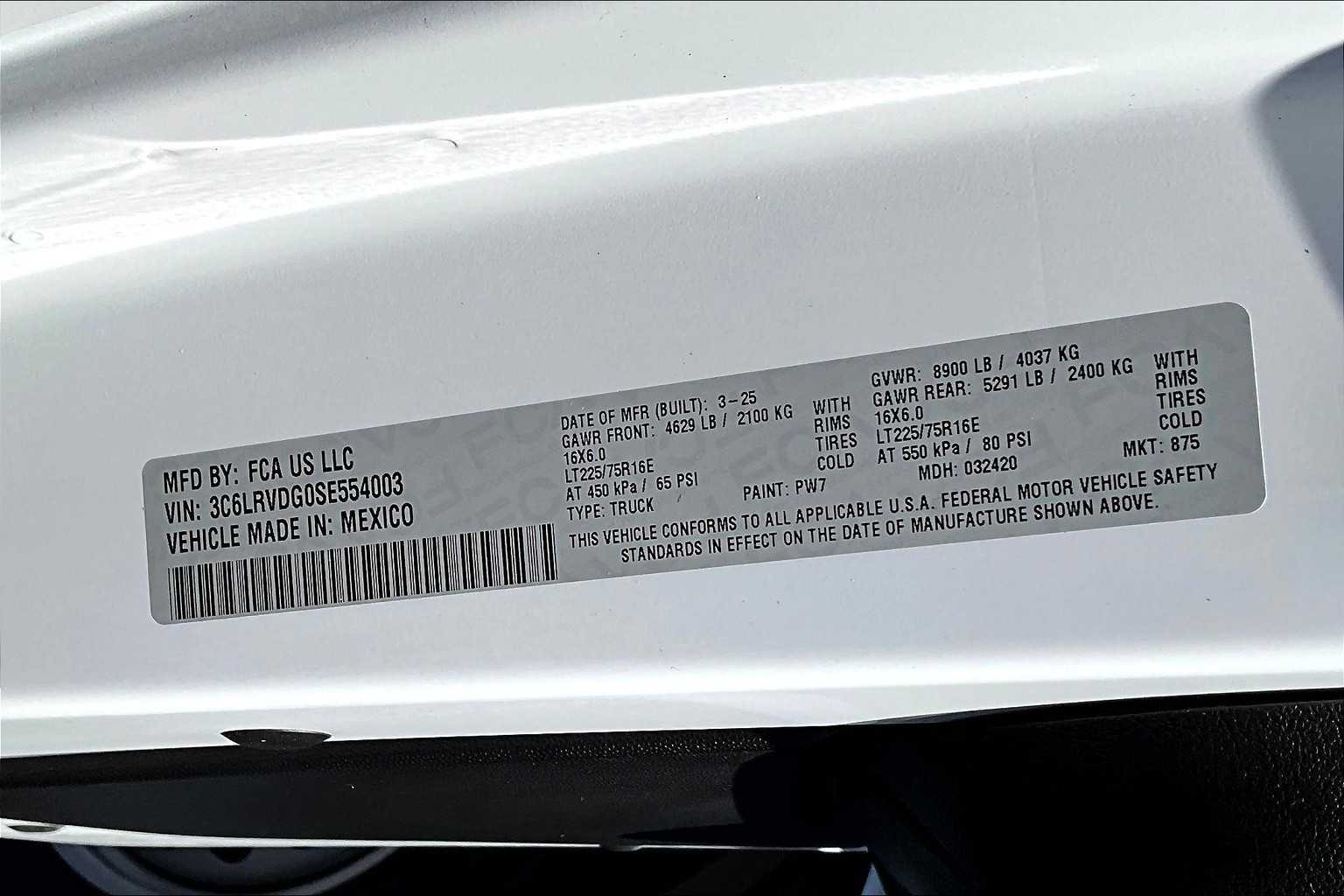 Thumbnail: 2025 RAM ProMaster - 20