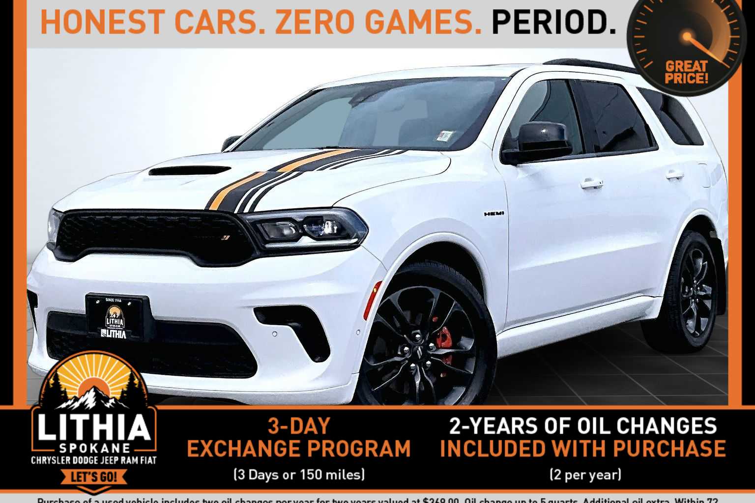 2023 Dodge Durango R/T HEMI Orange AWD's photo
