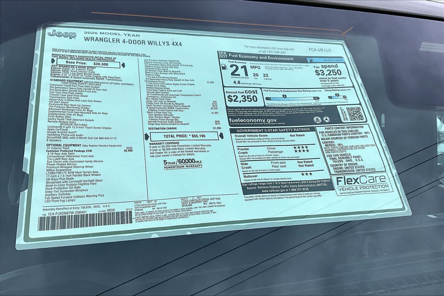 Thumbnail: 2026 Jeep Wrangler - 23