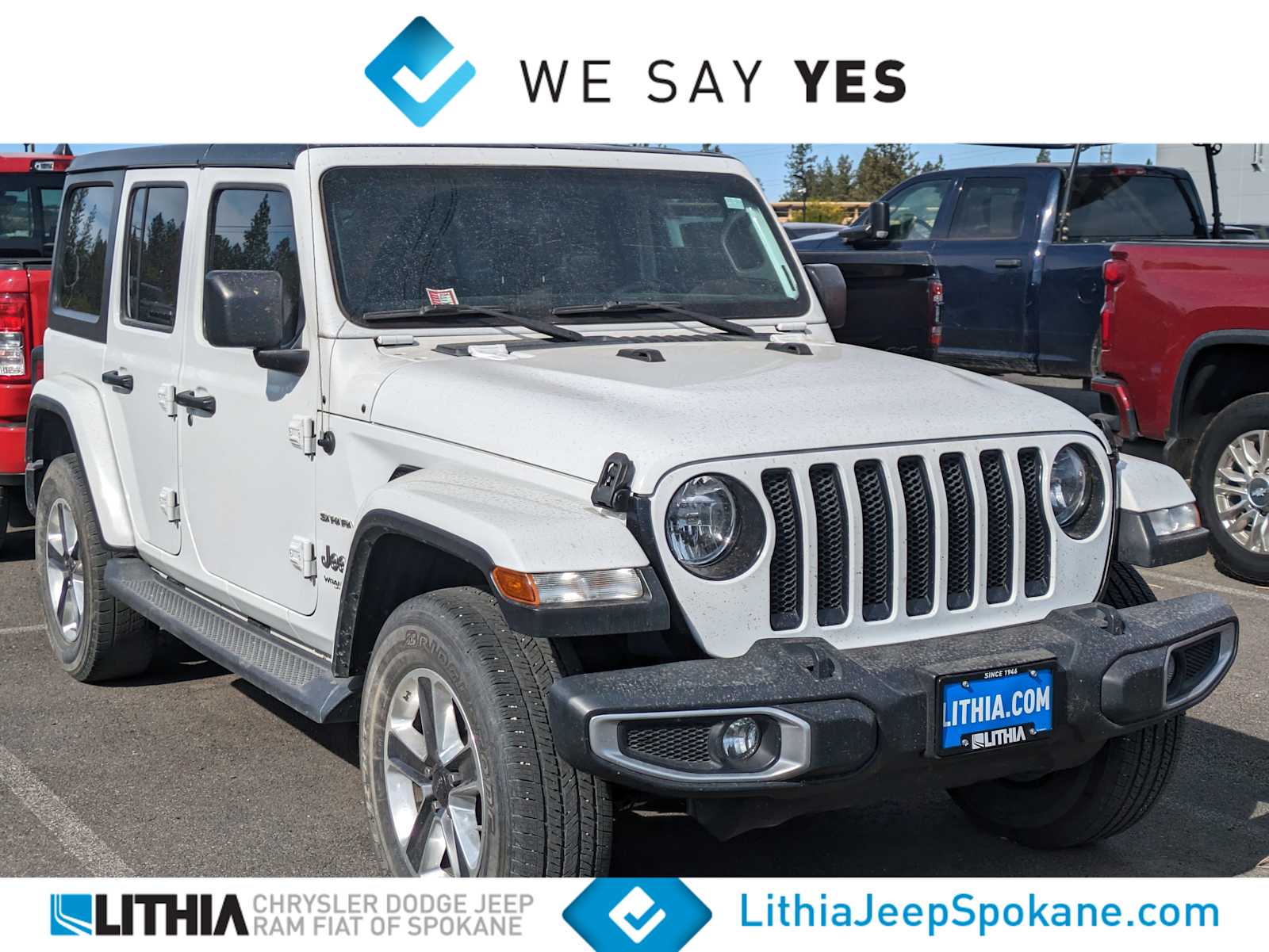 2020 Jeep Wrangler Unlimited Sahara -
                Spokane, WA