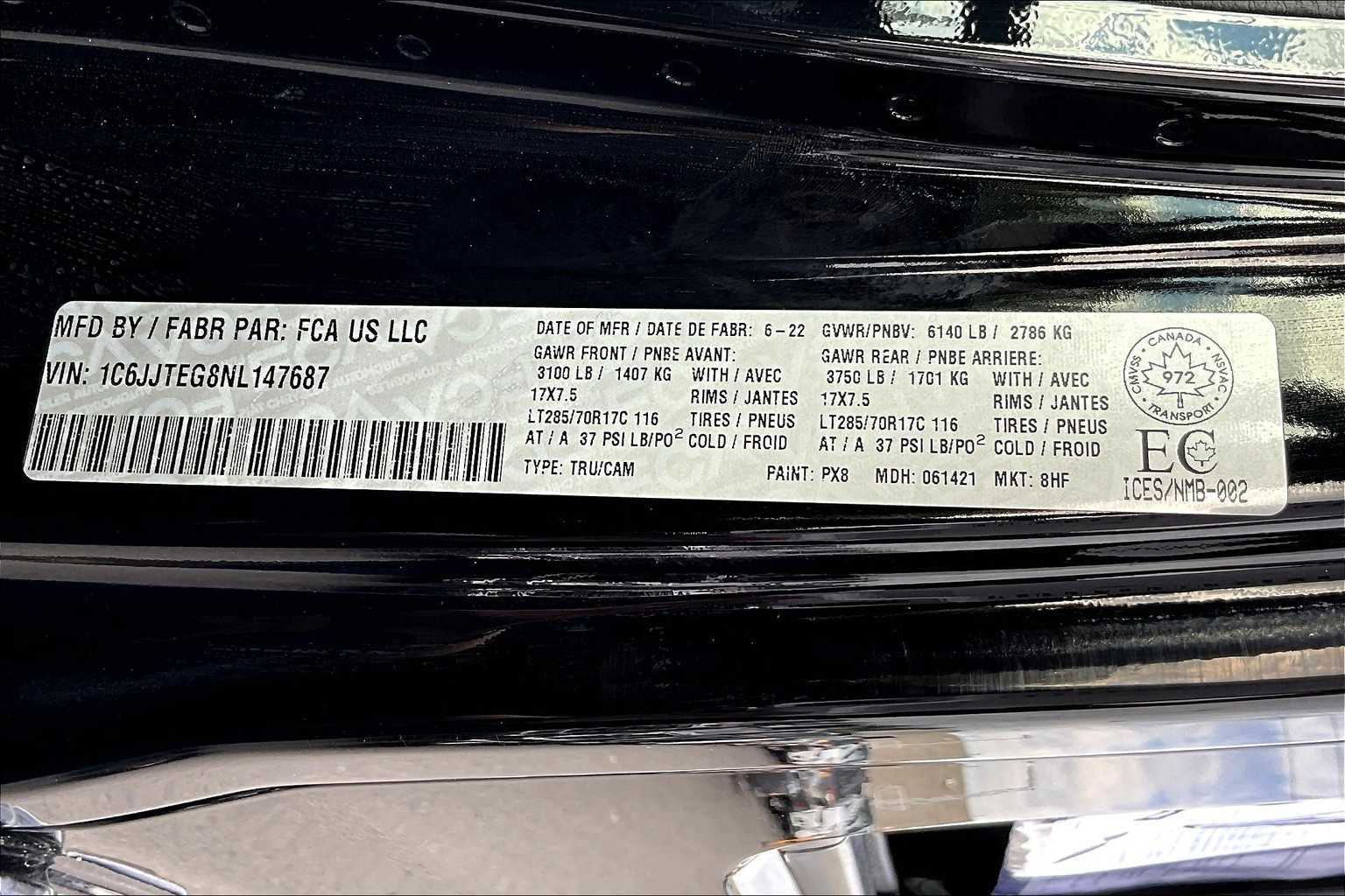 Thumbnail: 2022 Jeep Gladiator - 21