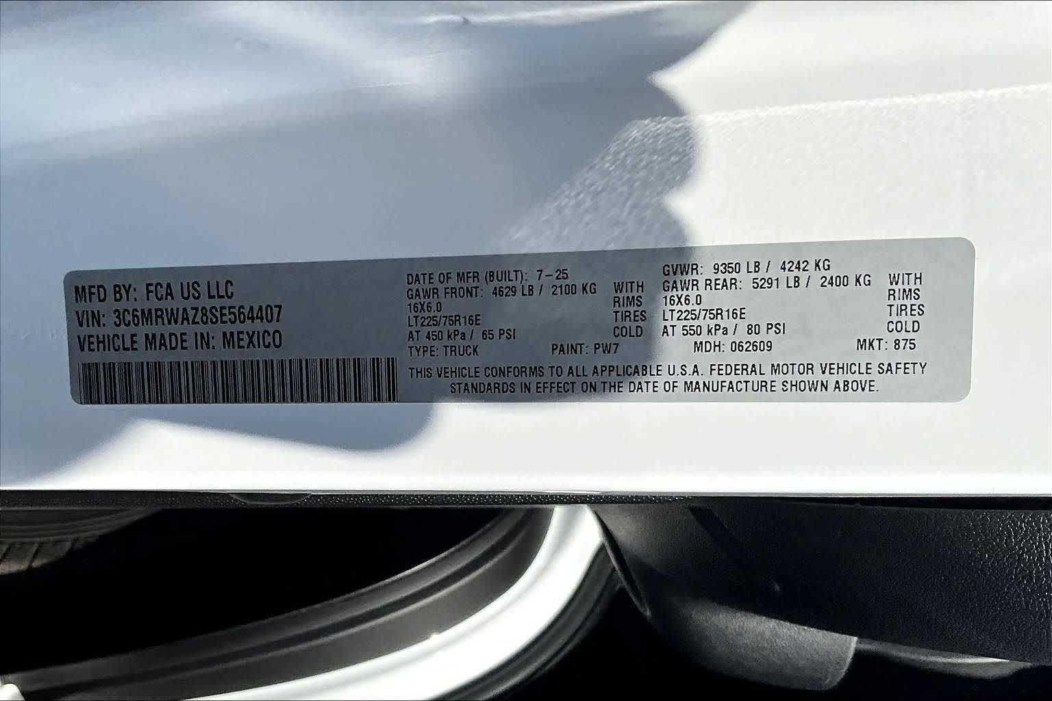 Thumbnail: 2025 RAM ProMaster - 19