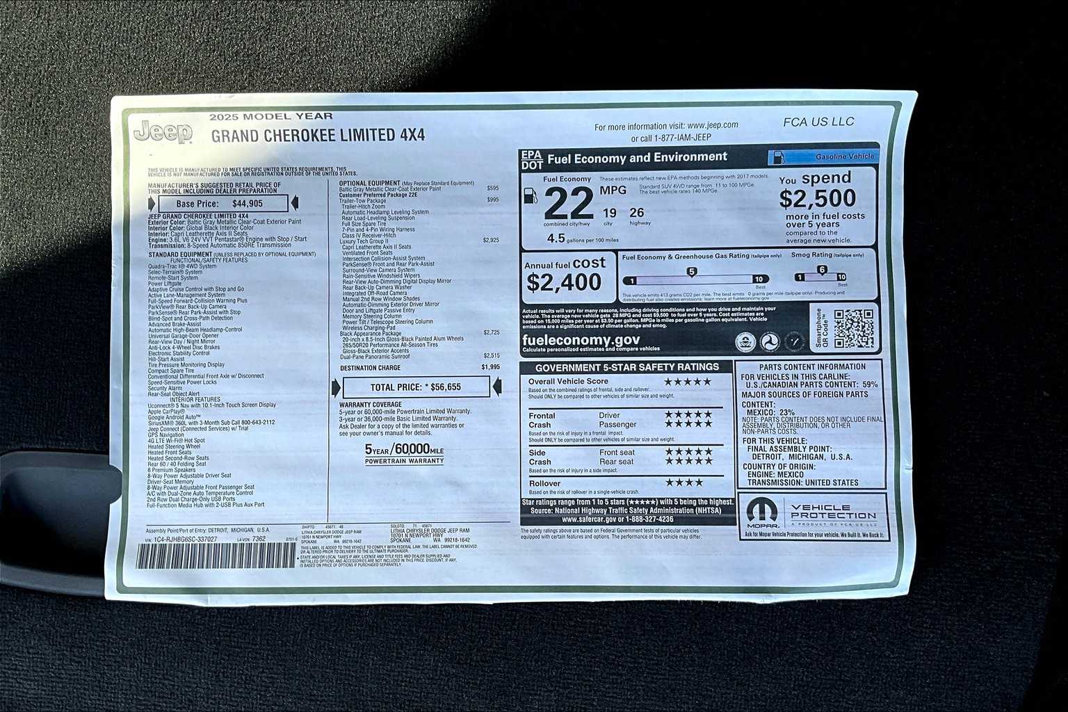 Thumbnail: 2025 Jeep Grand Cherokee - 23