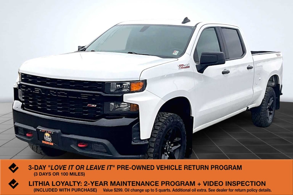 Used 2021 Chevrolet Silverado 1500 Custom Trail Boss Truck