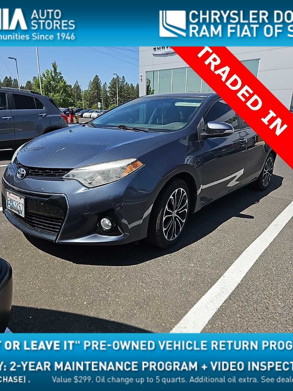 2016 Toyota Corolla S Hero Image