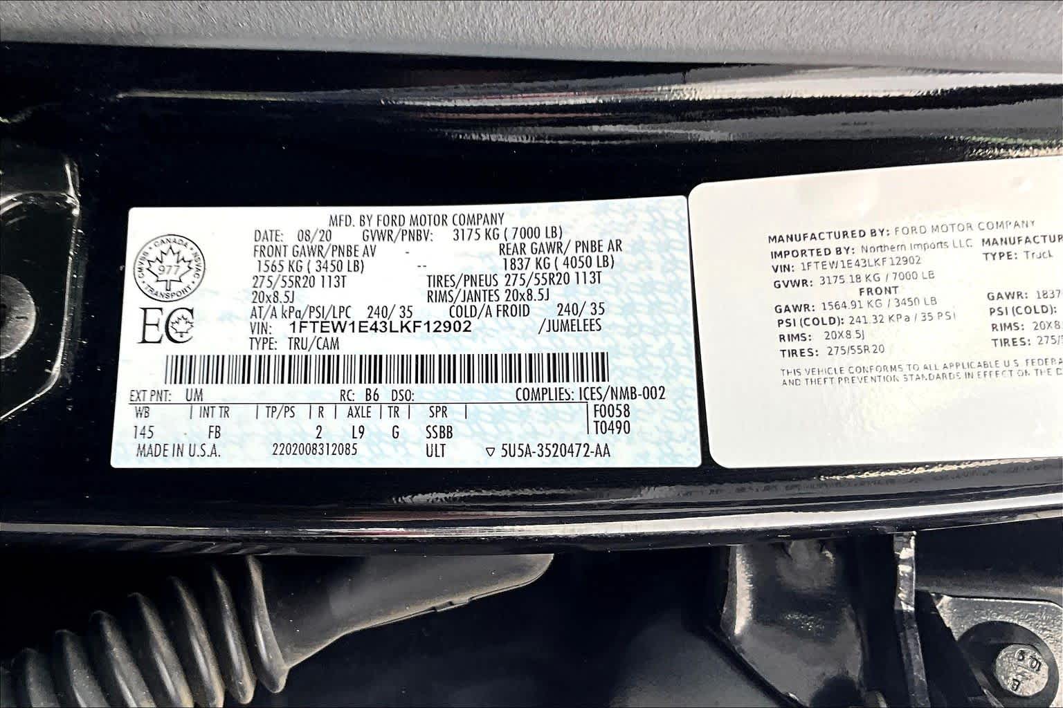 Thumbnail: 2020 Ford F-150 - 21