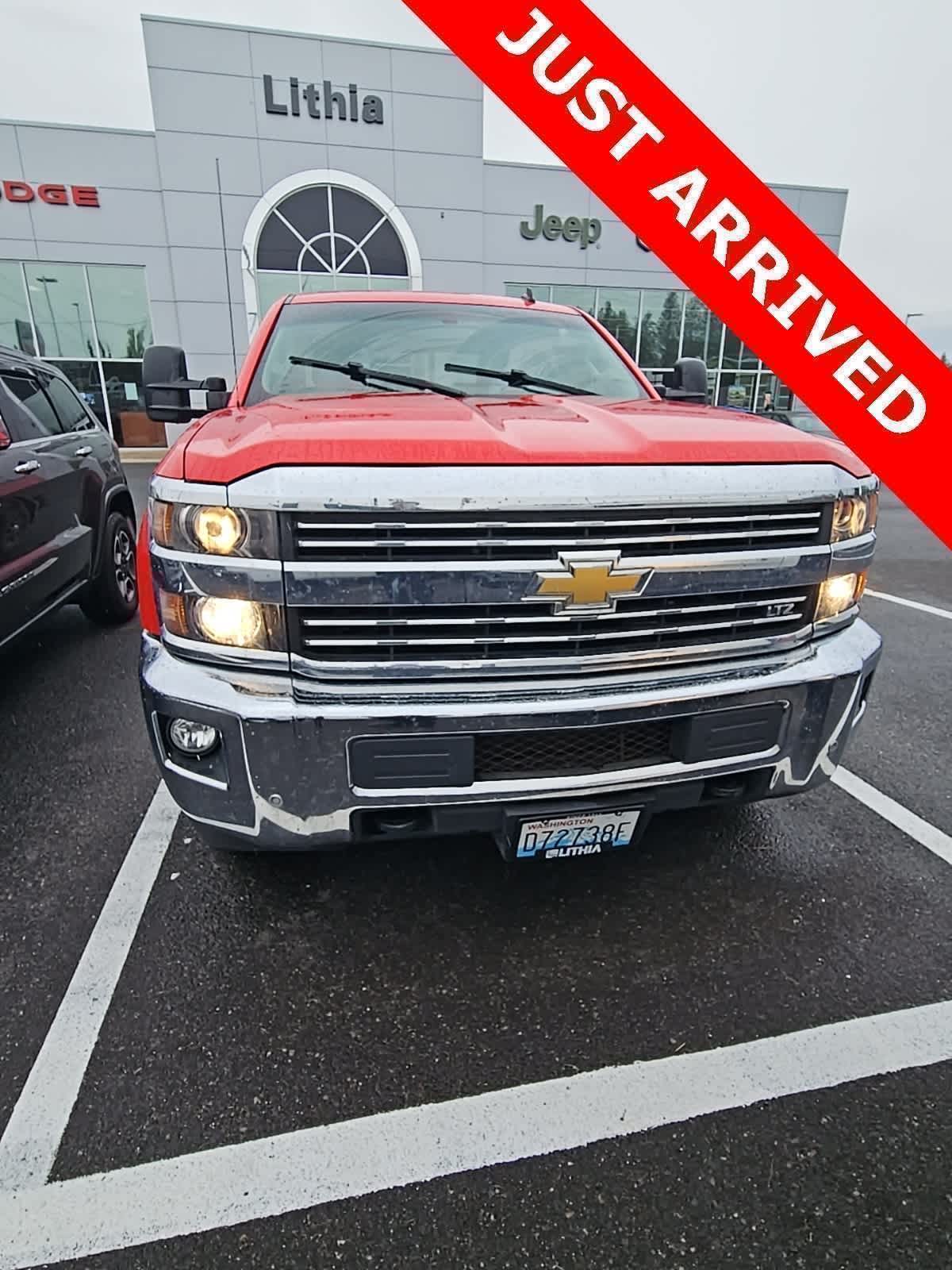 Certified 2015 Chevrolet Silverado 2500HD LTZ with VIN 1GC1KWEG2FF111663 for sale in Spokane, WA