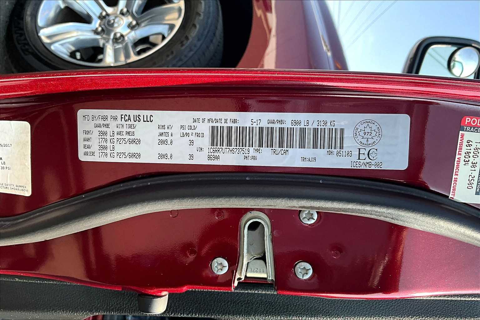 Thumbnail: 2017 RAM 1500 - 21