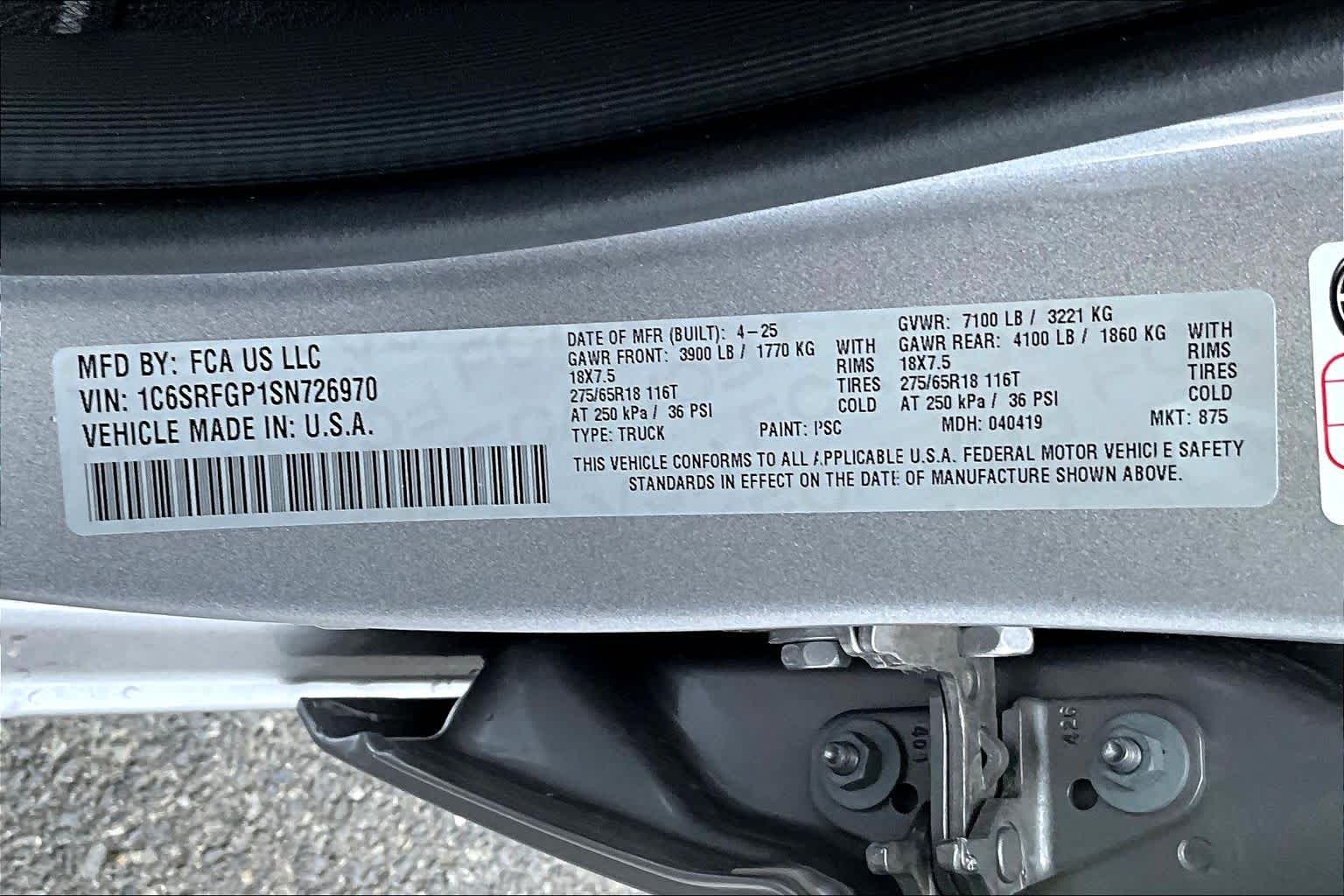 Thumbnail: 2025 RAM 1500 - 21