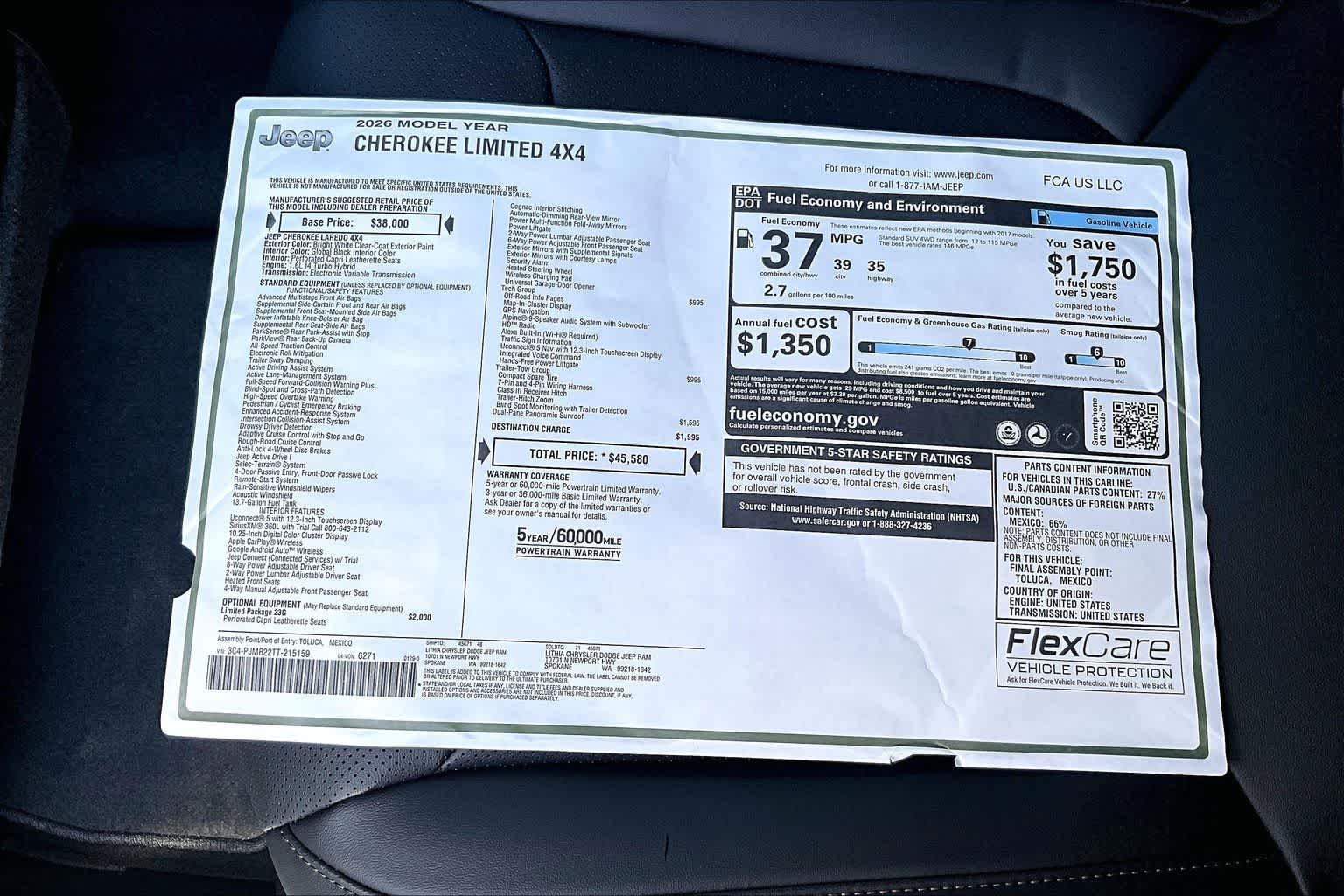 Thumbnail: 2026 Jeep Cherokee - 22