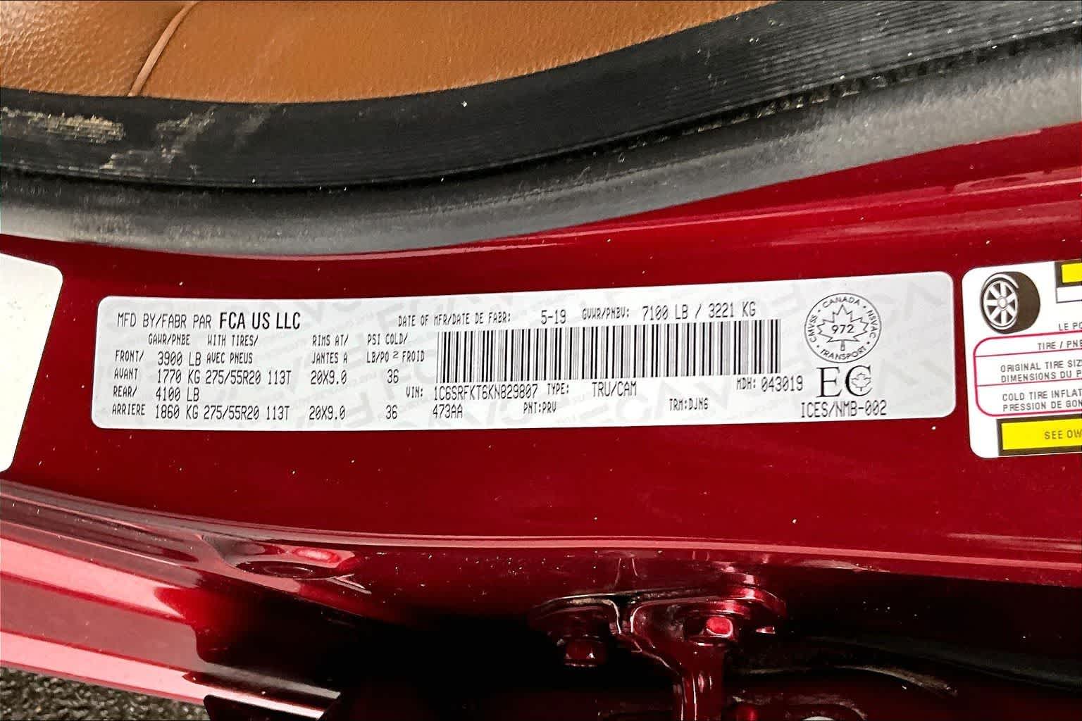 Thumbnail: 2019 RAM 1500 - 21