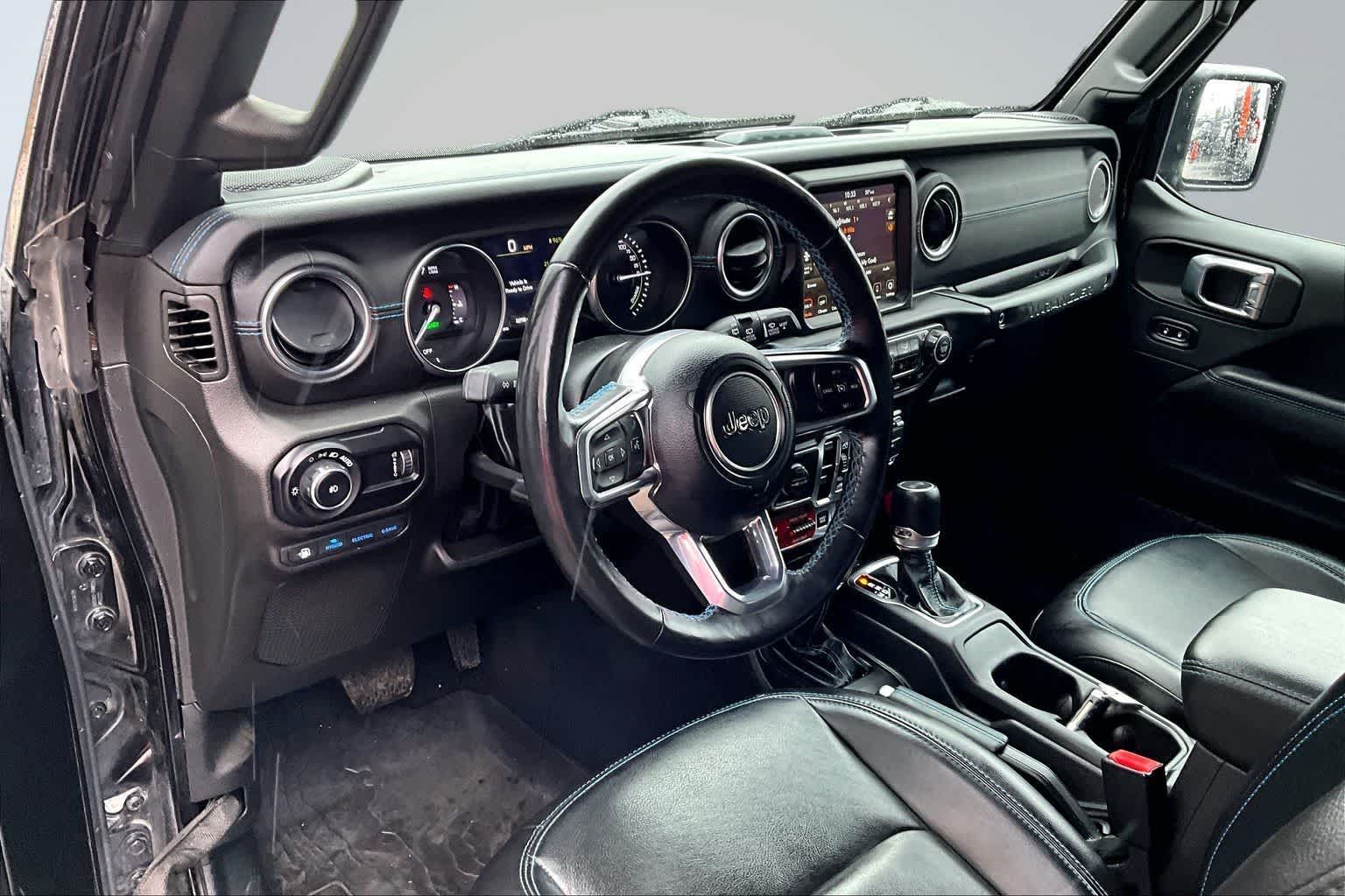 Used 2023 Jeep Wrangler 4xe Rubicon 4XE with VIN 1C4JJXR69PW537443 for sale in Spokane, WA