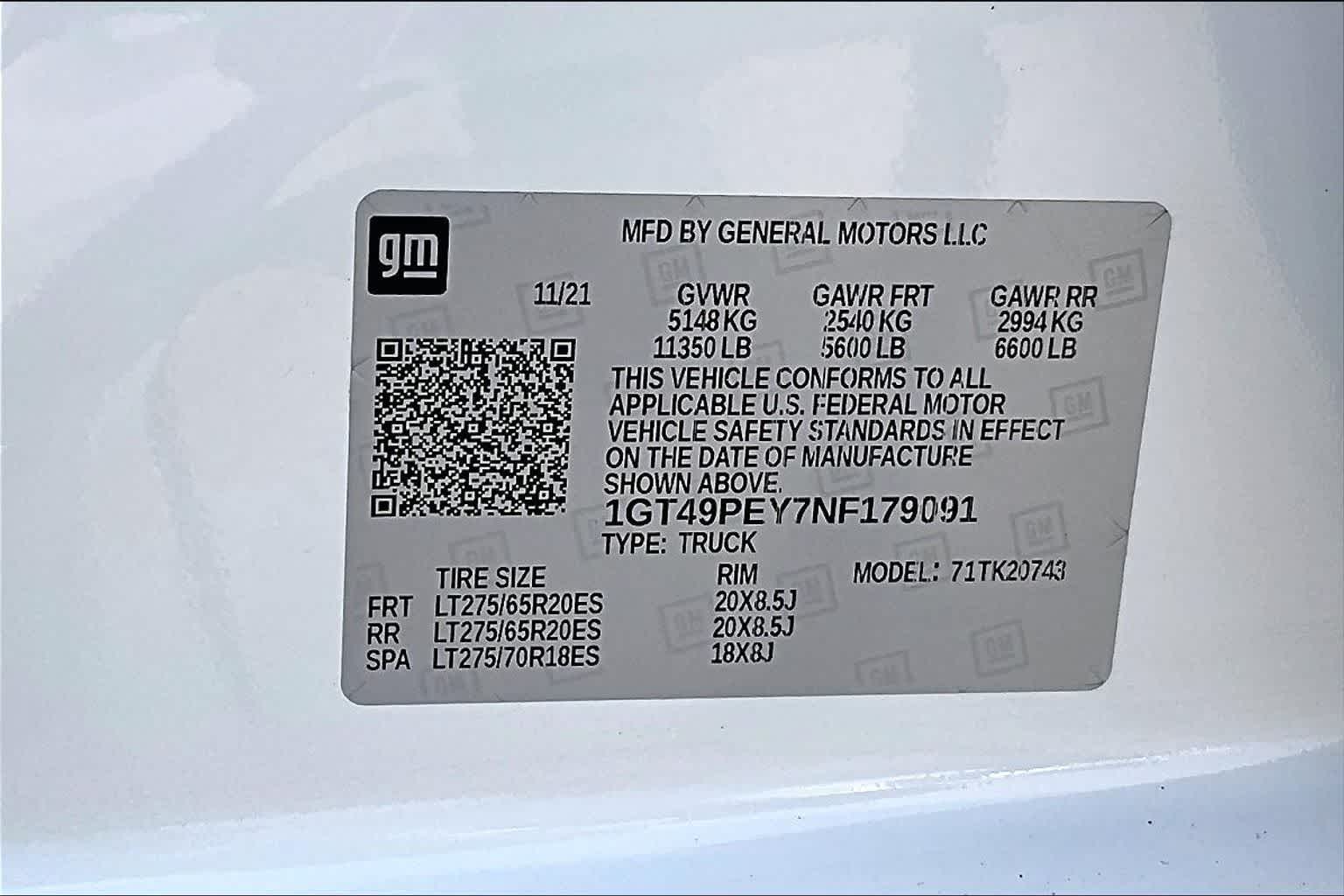 Thumbnail: 2022 GMC Sierra 2500 - 21