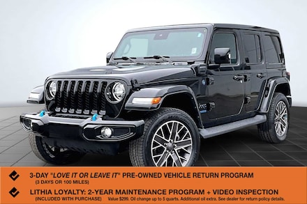2022 Jeep Wrangler 4xe Unlimited Sahara High Altitude SUV