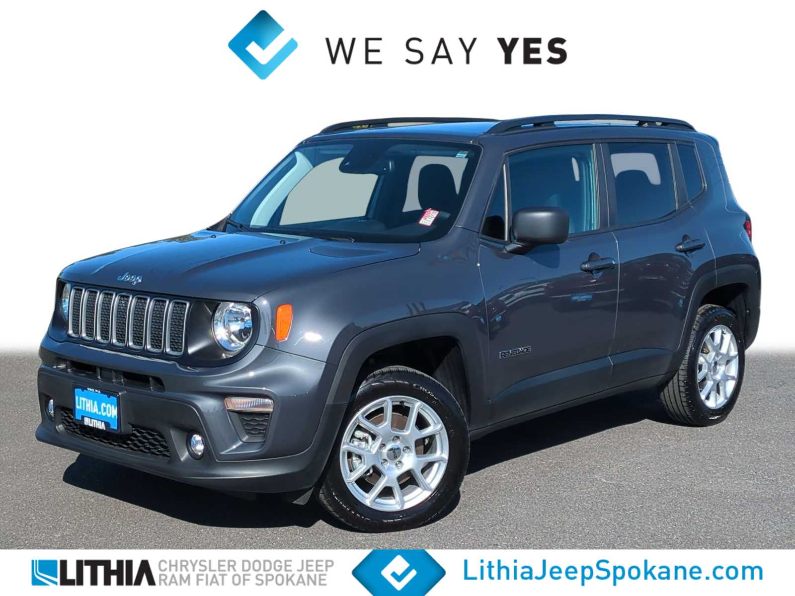 2024 Jeep Renegade For Sale in Spokane WA Lithia Chrysler Dodge Jeep