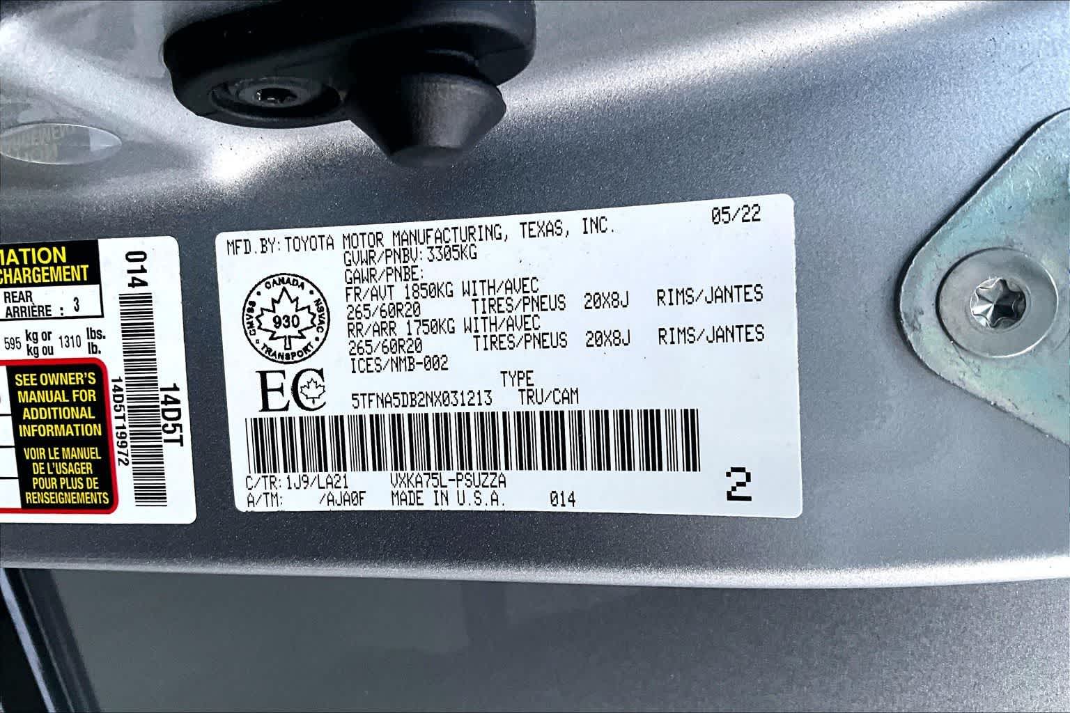 Thumbnail: 2022 Toyota Tundra - 21