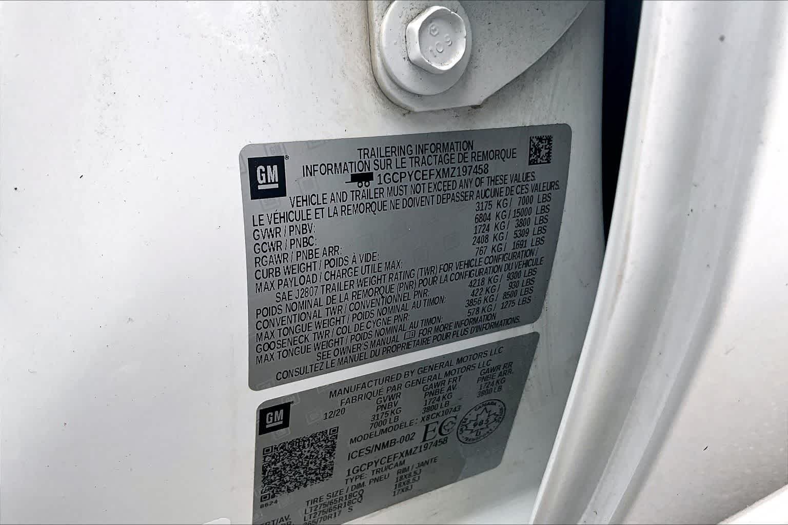 Thumbnail: 2021 Chevrolet Silverado 1500 - 21