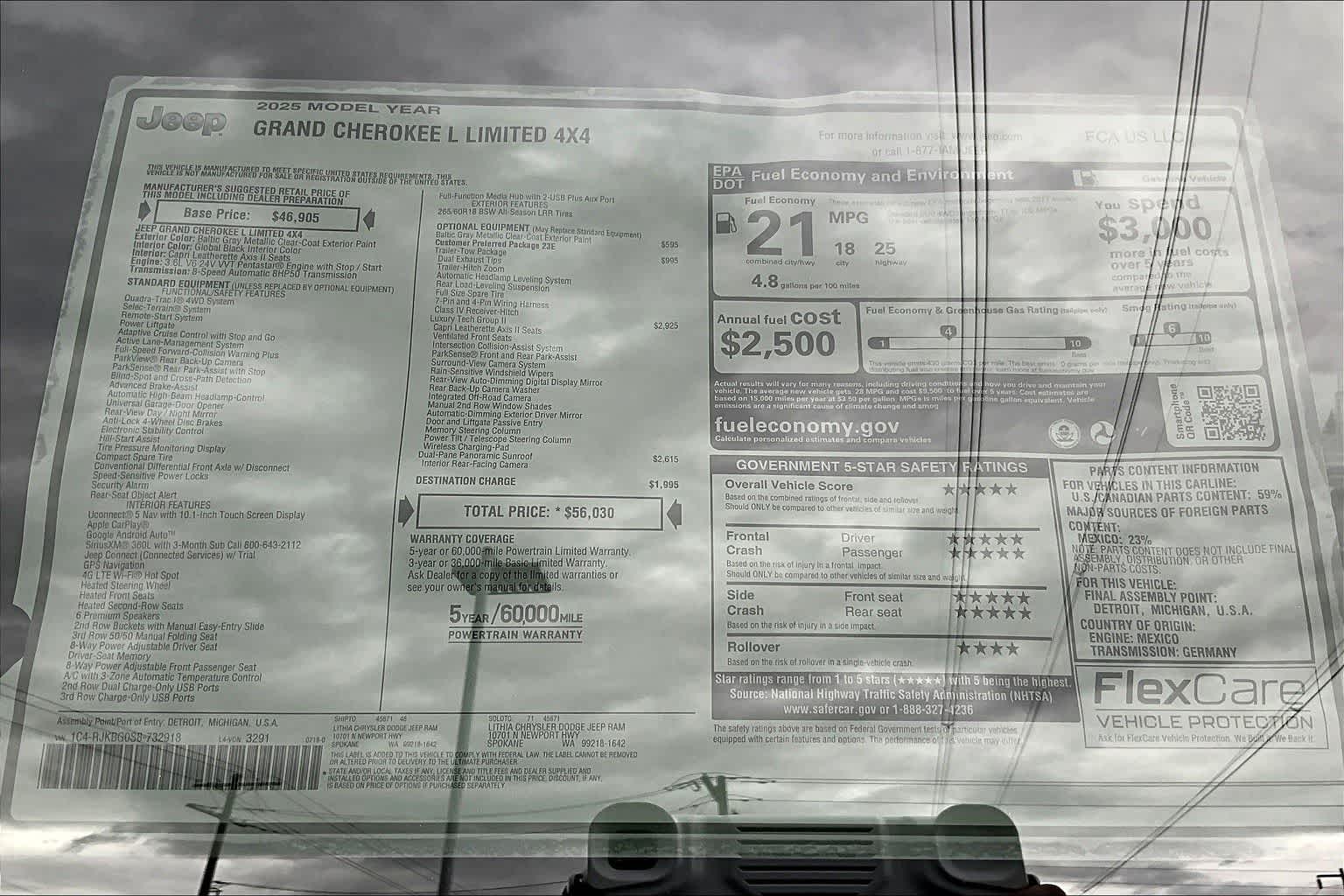 Thumbnail: 2025 Jeep Grand Cherokee L - 23