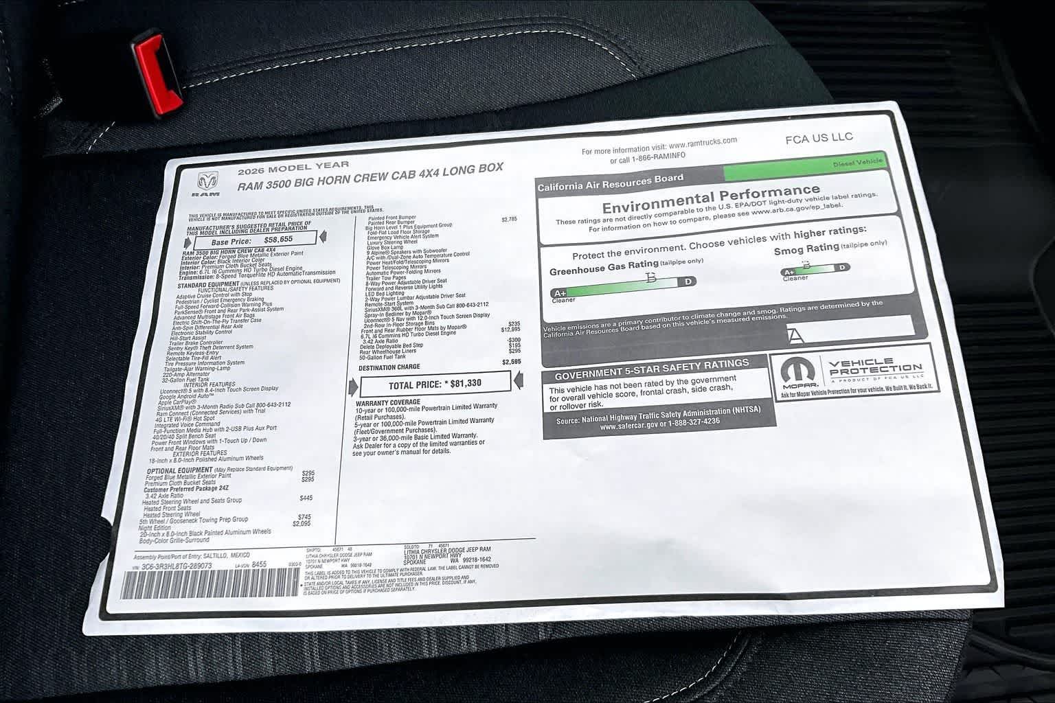 Thumbnail: 2026 RAM 3500 - 23