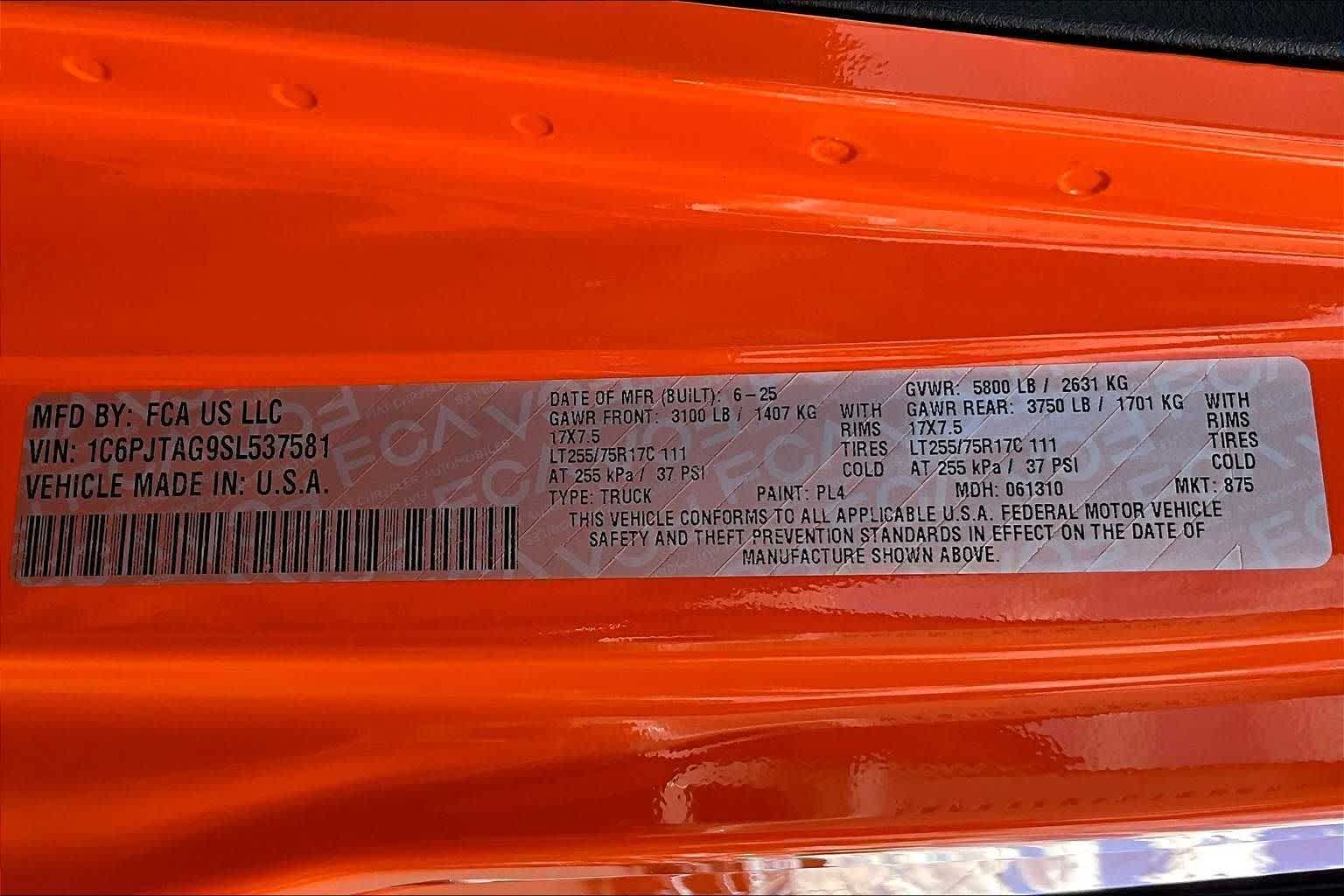 Thumbnail: 2025 Jeep Gladiator - 22