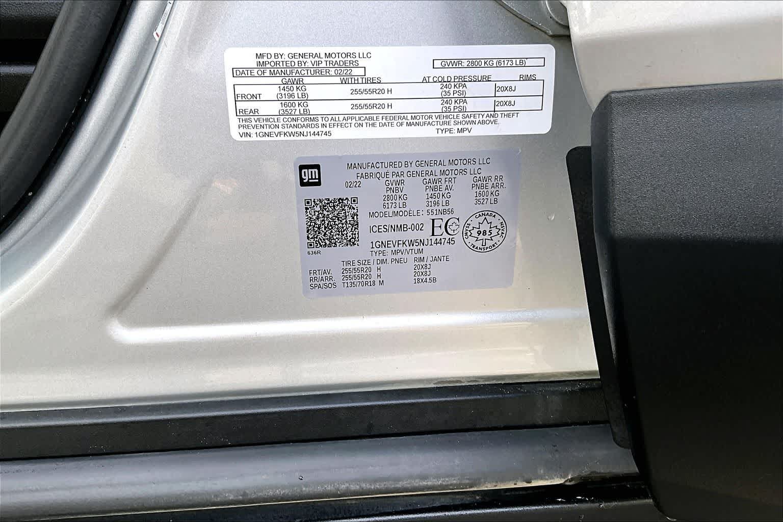 Thumbnail: 2022 Chevrolet Traverse - 21