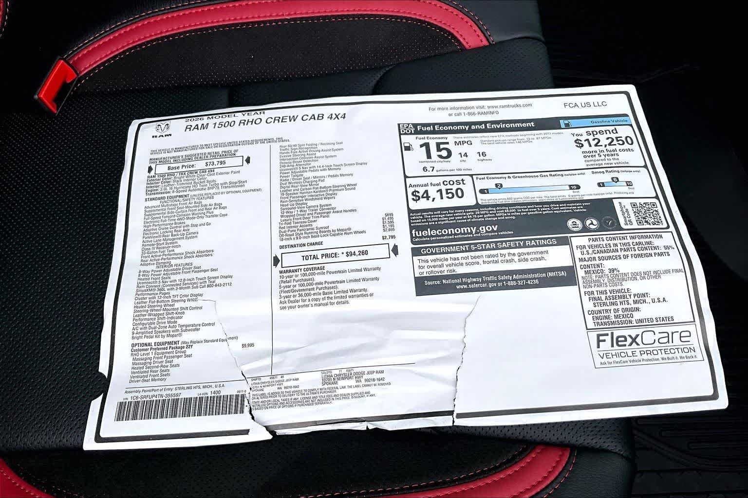 Thumbnail: 2026 RAM 1500 - 23